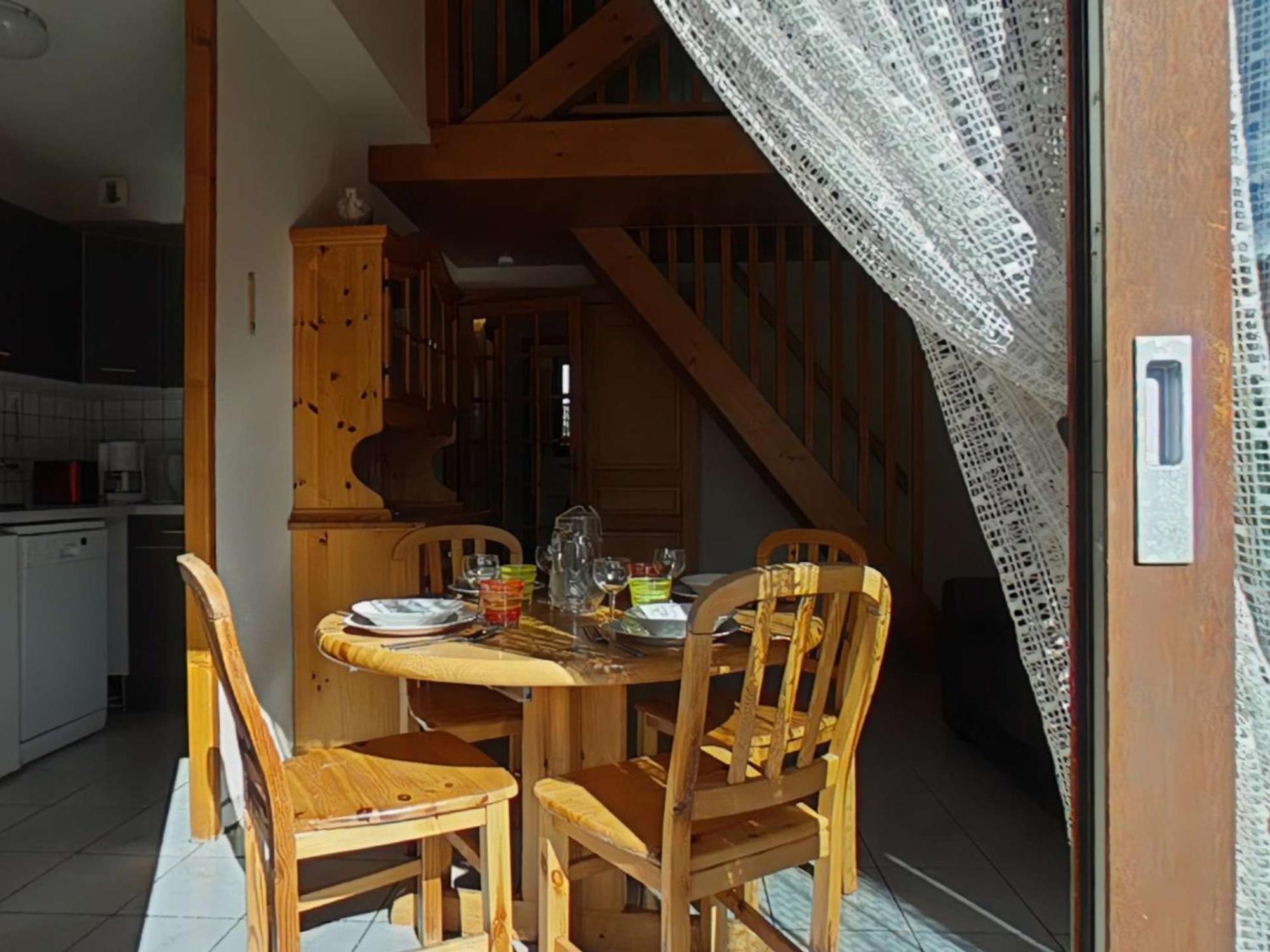 Appartement Cosy A Montgenevre, 4 Pers, Balcon, Garage Prive, Proche Village - Fr-1-330D-73 ภายนอก รูปภาพ